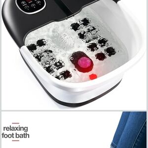 Collapsible Foot Spa Massager With Remote Control (46)